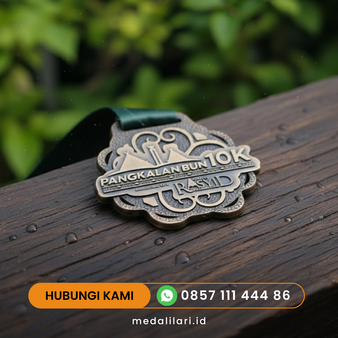 Medali Pangkalan Bun 10K 2025