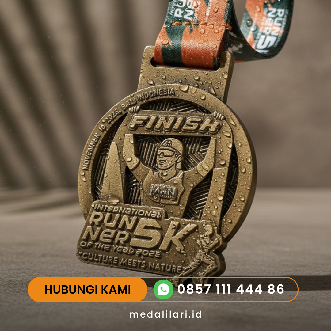 Medali International Runner 5K Of The Year 2025
