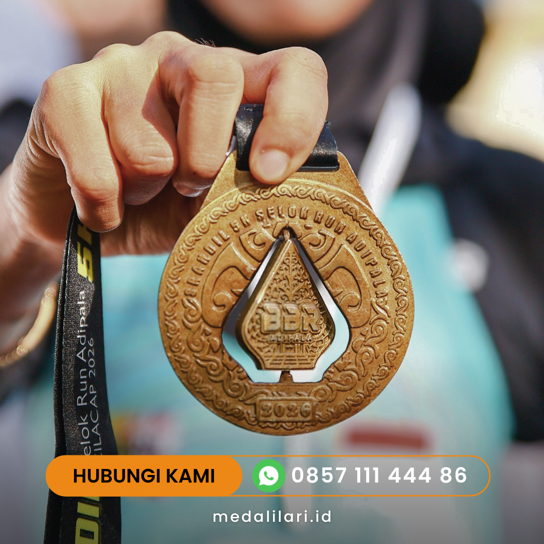 Medali Selok Run Adipala 2026