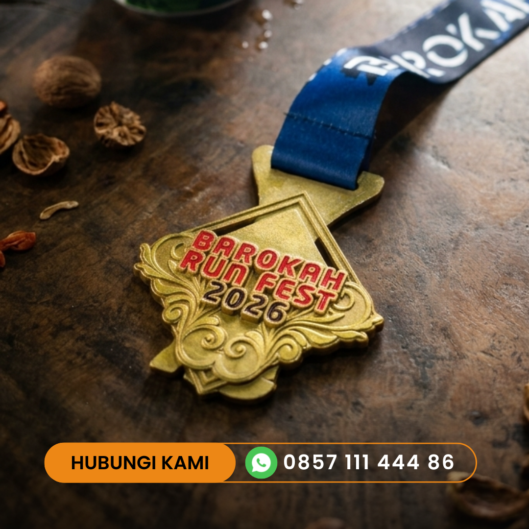 Medali Barokah Run Fest 2026